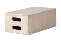 FilmCraft FCABF  12x8x20" Stackable Wooden Box 