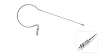 Countryman E6OW6L2SR E6 Omnidirectional Earset Microphone with 3.5 mm Locking Connector, Light Beige
