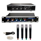 VocoPro USB-ACAPELLA-4  4 Channel Wireless Microphone and USB Interface Package 