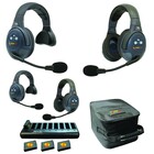 Eartec Co EVX422 Full Duplex Wireless Intercom System W/ 4 Headsets