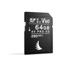 Angelbird AVP064SDMK2V60 64GB AV Pro MK2 UHS-II SDXC Memory Card