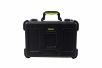 Gator SH-MICCASE15  SHURE Plastic Case with TSA-Accepted Latches for 15 Wired Microphones