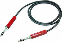 Neutrik NKTB03-R [Restock Item] 1' Red 1/4" TRS Patch Cable