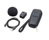 Zoom H1N VALUE PACK H1N Portable Recorder With Case, Power Adapter, USB Cable And Foam Windscreen