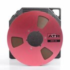 ATR MDS-40907 1/4" x 3600' 10.5" NAB Metal Reel Tape Care Box