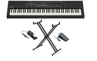Yamaha CK88 Stage Bundle 88-Key Stage Keyboard with Pro Stand, FC3A Sustain and FC7 Volume Pedal