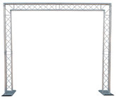 Global Truss TRUSS SYSTEM 1 Mobile DJ Goalie Post