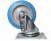 Grundorf AR-D-LC Large 4" Caster Wheel Dolly Plate for Amp Rack