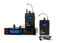 Galaxy Audio AS-1400-2P  Wireless In-Ear Monitor System, 2 receivers, 2 EB4 Earbuds - p band