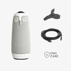 Owl Labs Meeting Owl 3 Premium Pack Bundle Meeting Owl 3 with USB-C Expansion Cable and  Lock Adapter