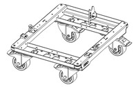 Nexo STT-DOLLYKIT28  STM Dolly to STM M28 Dolly Adaptor