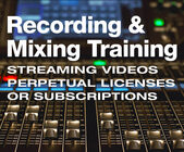 Secrets Of The Pros 12 Month Subscription Recording and Mixing Training, 1 Year [Virtual]