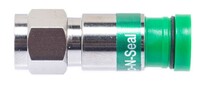 Belden FSNS6RCAU-25  Snap-N-Seal RG6 RCA Coax Connectors, 25/Pk 