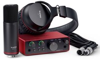 Focusrite Scarlett Solo Studio 4th Gen 2x2 USB Audio Interface Recording Bundle