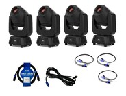 Chauvet DJ Mover Bundle Chauvet DJ mover bundle with FREE cables (4 count)