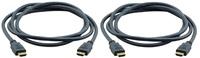 Kramer C-HM/HM-10-TWO-K  10' HDMI Cable 2 Pack 