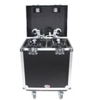 ProX XS-MH140X2W  Moving Head Lighting Road Case for Two 140 / 350 Style Fixtures