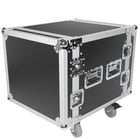 ProX T-10RSP24W  10U, 24" Deep Shockproof Vertical Rack with Casters