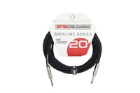 Gator GCWB-INS-20  CableWorks Backline Series 20' St to St Instrument Cable 