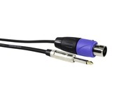 Gator GCWB-SPK-25-1TL  CableWorks Backline Series 25' TS to TL Speaker Cable 