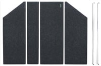 Clearsonic SL8466 5.5' x 2' 4-Section LidPac in Dark Grey