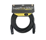 Elite Core SFM-100  SuperFlex GOLD Premium Microphone Cable 100' 