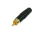 REAN NYS373-0  RCA Plug with Gold Contacts, Cable OD 3.5 - 6.1mm 