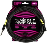 Ernie Ball P06423  20' 1/4" - 3.5mm Headphone Extension Cable 