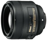 Nikon AF-S NIKKOR 85mm f/1.8G Short Telephoto Prime Camera Lens