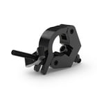 Chauvet Pro CTC50HCNBLK  Load Rated Narrow Half Coupler (50 mm), Black Finish 