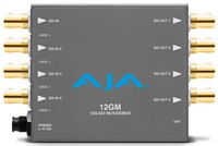 AJA OG-12GM  12G-SDI to/from SDI Muxer/DeMuxer, DashBoard Support