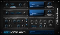 G-Sonique PsyKick AK1 Psytrance Kick Drum Generator [Virtual]