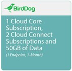 BirdDog BDCLOUDBETTER1M  1 Cloud Core Subscription with 2 Cloud Connect Subscriptions and 50GB of Data, 30 Days