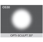Rosco OPTI-SCULPT-30-40  OPTI-SCULPT,  30 deg., 24" x 40" sheet 