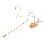 Thor AV Hammer SE-9 - Tan Omni-Directional Headset Microphone with 3.5" Boom, Tan