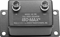 Jensen Transformers VB1-BB Baseband-Composite Video Isolation Transformer (with BNC Connectors)
