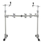 DW 9000 Series Main Drum Rack Heavy-gauge Stainless Steel Tubing Rack System with Matching Heavy-duty Clamps