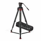 Sachtler System aktiv10 flowtech100 GS Sideload with Flowtech100 Tripod, Ground Spreader, Carry Handle and Bag