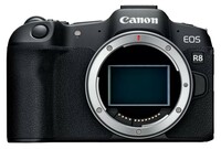 Canon EOS R8 24.2 MP Mirrorless Camera, Body Only, Black