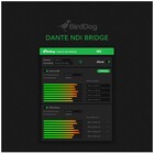 BirdDog Dante NDI Bridge Windows 10 Application for Flipping Audio Tracks Between NDI and Dante