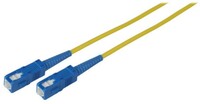 Camplex Simplex SC to SC 3.28' Singlemode Fiber Optic Patch Cable, Yellow