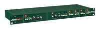 Radial Engineering JD6 6-Channel Passive DI for Keyboards, 1RU 19" Rackmount, 1/4" and RCA Inputs