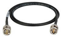 Laird Digital Cinema 4855R-B-B-BK-006  6' 12G-SDI/4K Mini-RG59 Belden 4855R UHD Single Link BNC Cable, Black