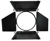 Litepanels Studio X5/6 4-Leaf Rotating Barndoor 12.7" Diameter Barndoor for Studio X5 and X6 LED Fresnel Lights