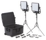 Litepanels Astra Kit 935-3210 Astra 3X Bi-Color LED Panel Traveler Duo Gold Mount Kit