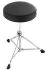 Pacific Drums 300 Series 12" Round-top Drum Throne 12” Round Top Padded Seat, Single-braced Legs, and Anti-slip Feet