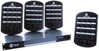 Hear Technologies Hear Back PRO 4-Pack 4x PRO Mixers, 1x Hub Frame, 1x MADI card, 1x Network Card and Accessories