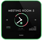 Biamp Evoko Liso Room Manager Self-hosted room booking display with mounting kits for standard and glass walls