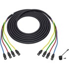 Laird Digital Cinema CAT6AXTRM4EE-250  4 Channel Cat6A Tactical Cable with RJ45 etherCON TOP Connec 