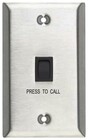 Lowell CS10-LWL  Call Switch, Momentary SPST Push-Button, 1-Gang